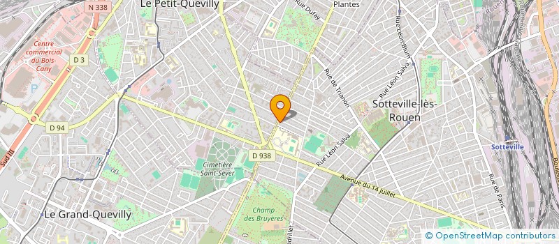 localisation de l'entreprise P2 RV 47 FINANCES  SOTTEVILLE-LES-ROUEN