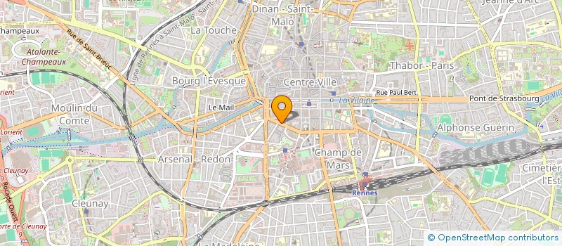 localisation de l'entreprise P22 à RENNES