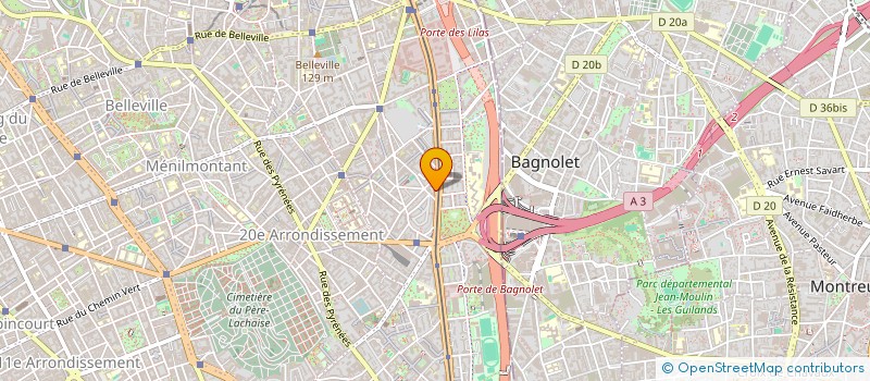 localisation de l'entreprise P28  PARIS