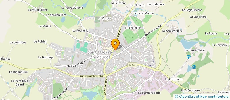 localisation de l'entreprise P2A à SEVREMOINE