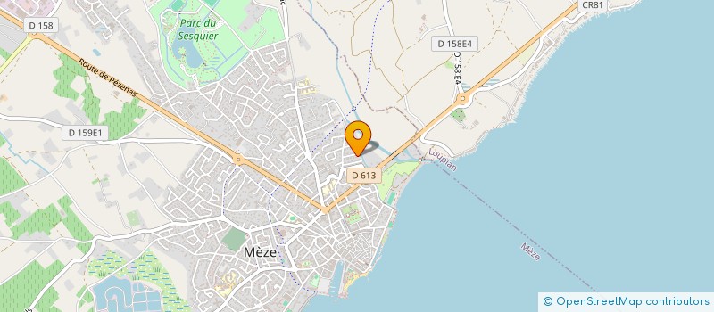 localisation de l'entreprise P2A à MEZE