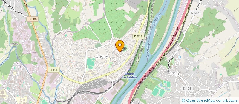 localisation de l'entreprise P2AI à GRIGNY