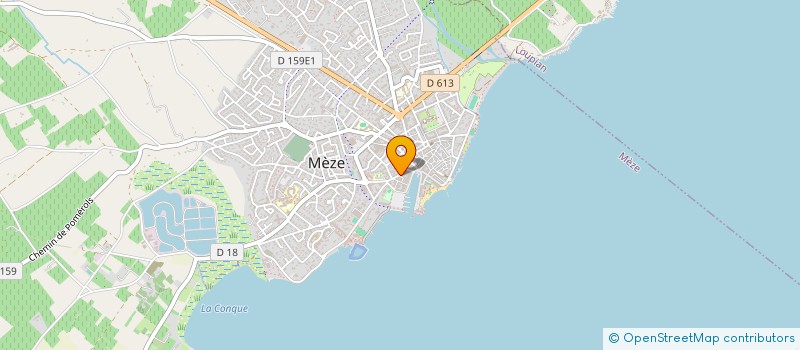 localisation de l'entreprise P2B à MEZE