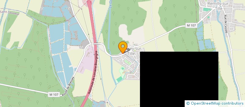 localisation de l'entreprise P2B INVEST  BRESSEY-SUR-TILLE