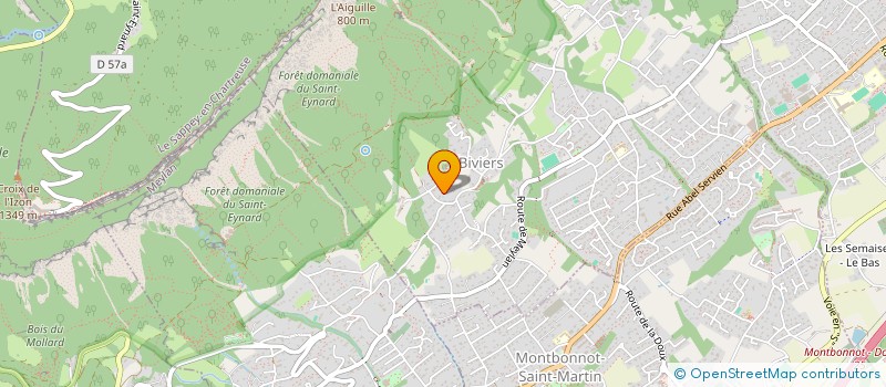 localisation de l'entreprise P2B SOLUTIONS à MEYLAN