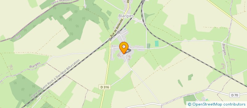 localisation de l'entreprise P2BL  BLARGIES