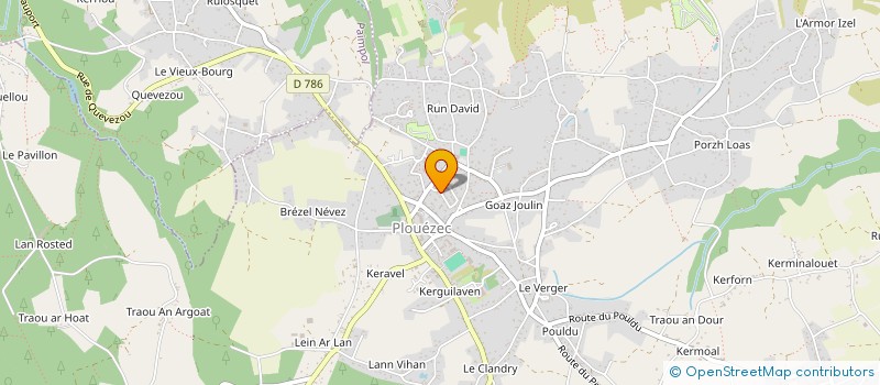 localisation de l'entreprise P2C MAINTENANCE  PLOUEZEC