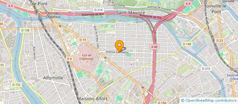 localisation de l'entreprise P2C PATRICE CARADEC CONSEILS à MAISONS-ALFORT