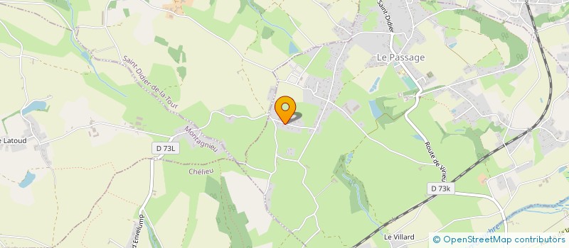 localisation de l'entreprise P2CM  LE PASSAGE