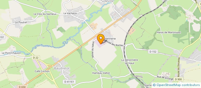 localisation de l'entreprise P2E IMMOBILIER  SIDEVILLE