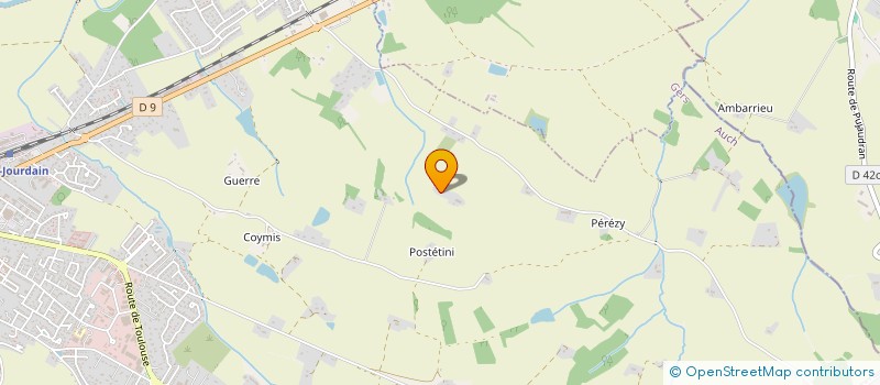 localisation de l'entreprise P2F  L'ISLE-JOURDAIN