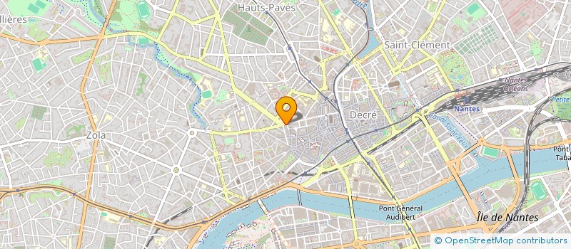 localisation de l'entreprise P2H  NANTES