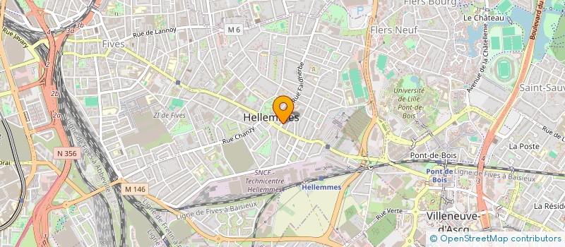 localisation de l'entreprise P2HC  LILLE