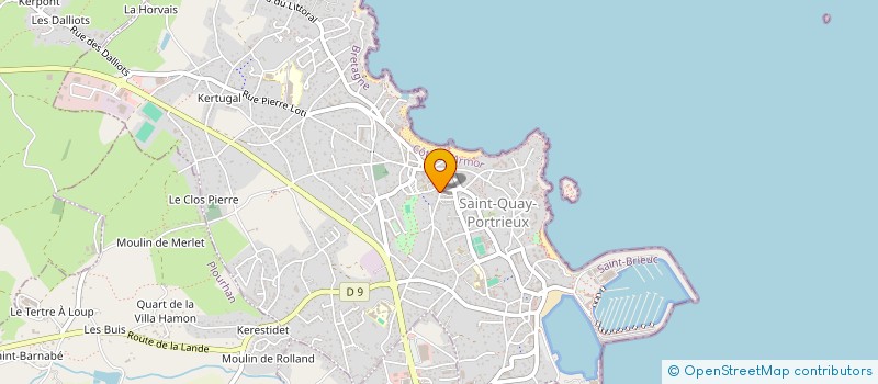localisation de l'entreprise P2I  SAINT-QUAY-PORTRIEUX