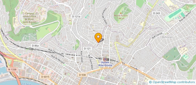 localisation de l'entreprise P2J  MONT-SAINT-AIGNAN