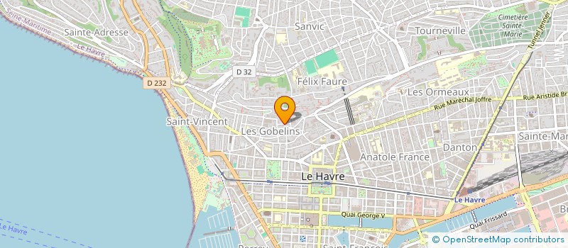 localisation de l'entreprise P2L à LE HAVRE