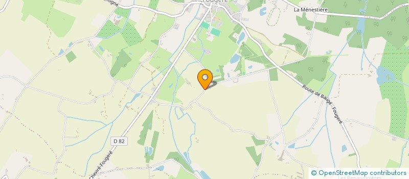 localisation de l'entreprise P2L  BAUGE-EN-ANJOU