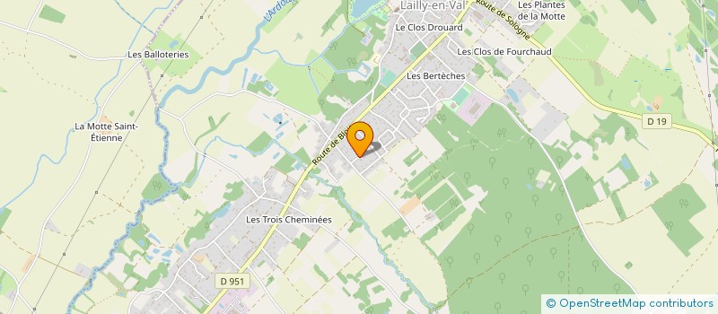 localisation de l'entreprise P2LT  SOINGS-EN-SOLOGNE
