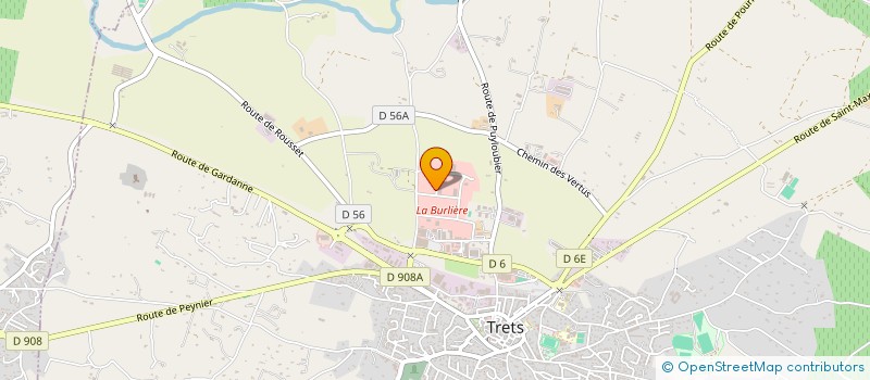 localisation de l'entreprise P2M  LA LONDE-LES-MAURES