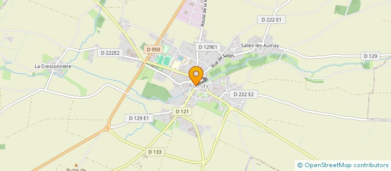 localisation de l'entreprise P2M  AULNAY