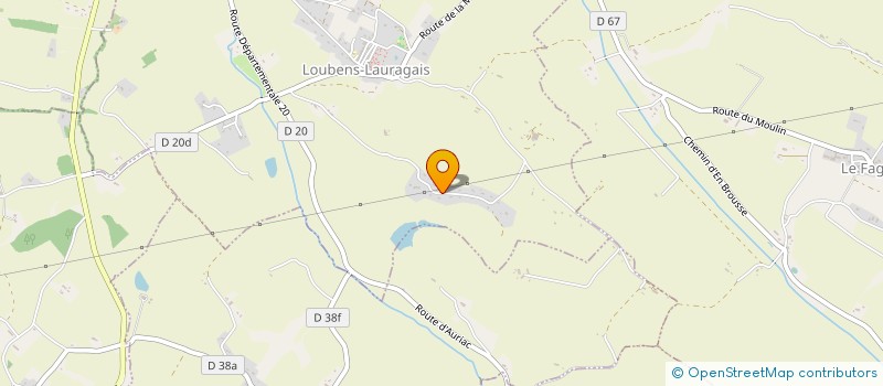localisation de l'entreprise P2M à LOUBENS-LAURAGAIS