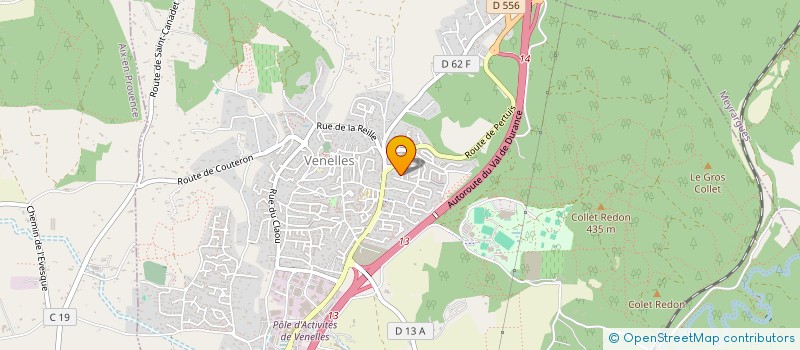 localisation de l'entreprise P2M  VENELLES