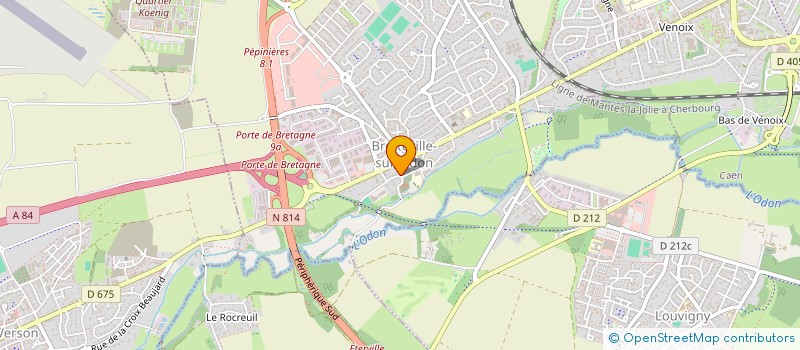 localisation de l'entreprise P2M FINANCES  BRETTEVILLE-SUR-ODON