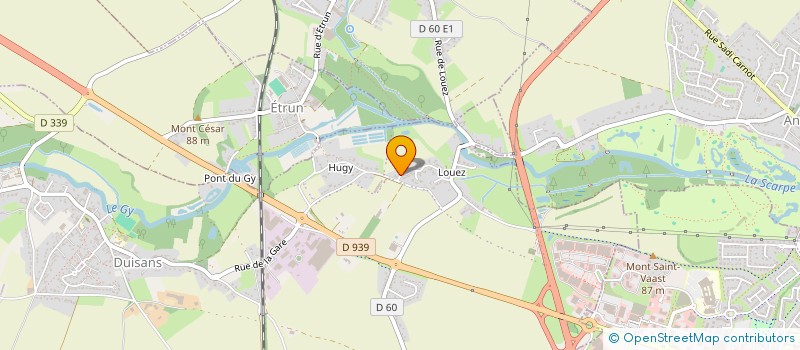 localisation de l'entreprise P2M IMMO HOME  DUISANS