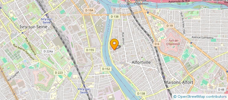 localisation de l'entreprise P2M-PROJECT MANAGEMENT MEDICAL à ALFORTVILLE