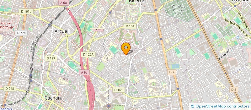 localisation de l'entreprise P2P CONSULTING IS à VILLEJUIF