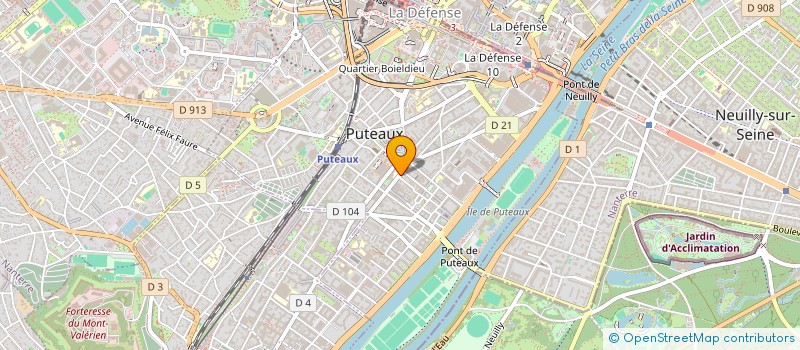 localisation de l'entreprise P2R à PUTEAUX