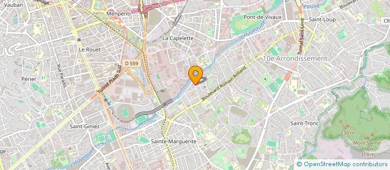 localisation de l'entreprise P2R à MARSEILLE