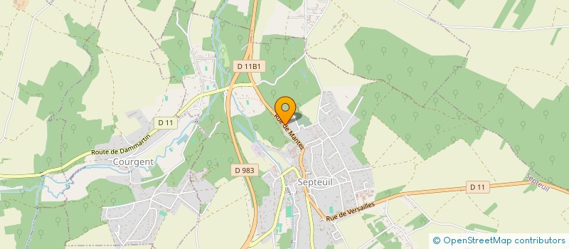 localisation de l'entreprise P2S  SEPTEUIL