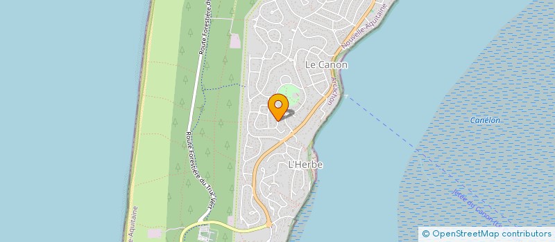 localisation de l'entreprise P2S  LEGE-CAP-FERRET