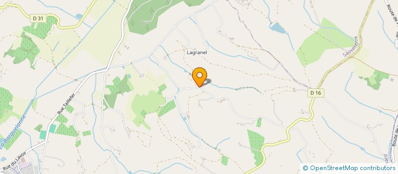 localisation de l'entreprise P2S CONSULT  CAZES-MONDENARD