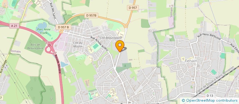 localisation de l'entreprise P2S NETTOYAGE  BRUILLE-LEZ-MARCHIENNES