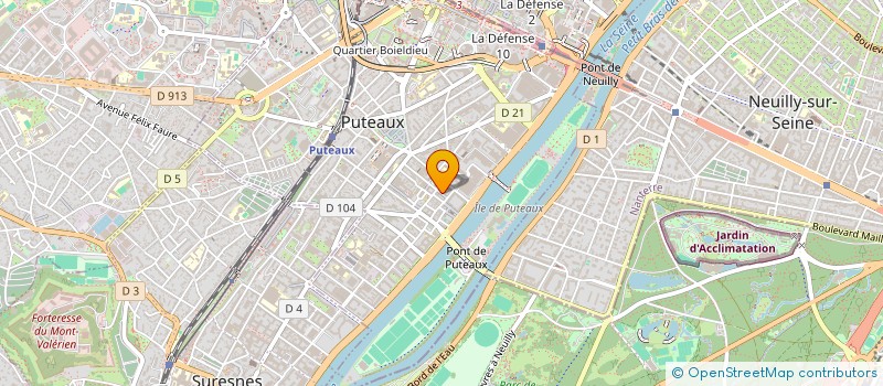 localisation de l'entreprise P3 DOUMER  PUTEAUX