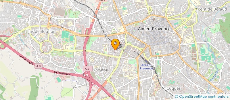localisation de l'entreprise P3A à AIX-EN-PROVENCE