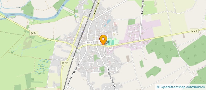 localisation de l'entreprise P3B  TIERCE