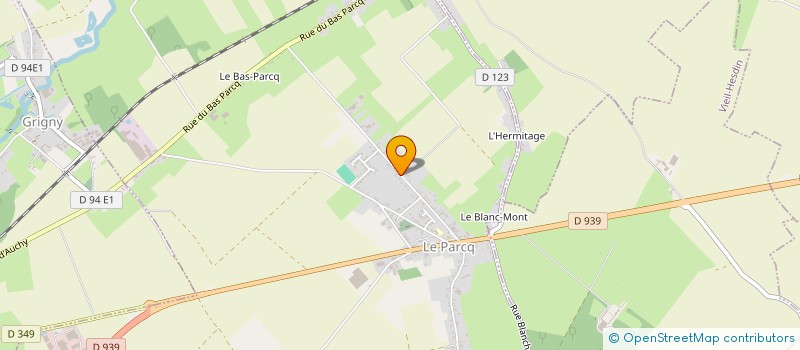 localisation de l'entreprise P3C INVEST  LE PARCQ