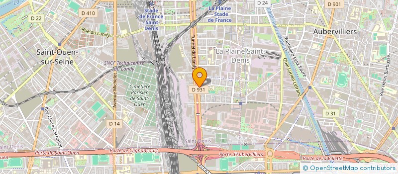 localisation de l'entreprise P3D CONCEPT à SAINT-DENIS