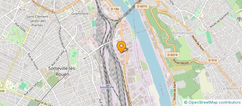 localisation de l'entreprise P3F  SOTTEVILLE-LES-ROUEN