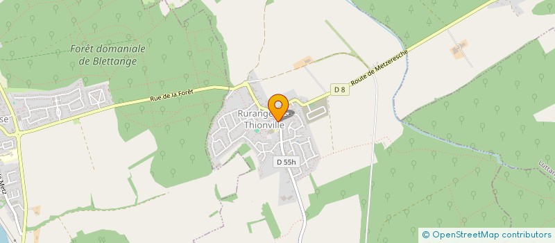 localisation de l'entreprise P3G  RURANGE-LES-THIONVILLE