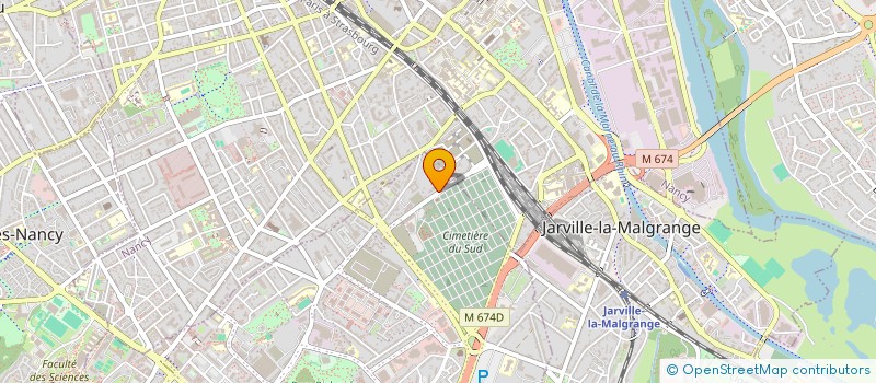 localisation de l'entreprise P3J  VANDUVRE-LES-NANCY