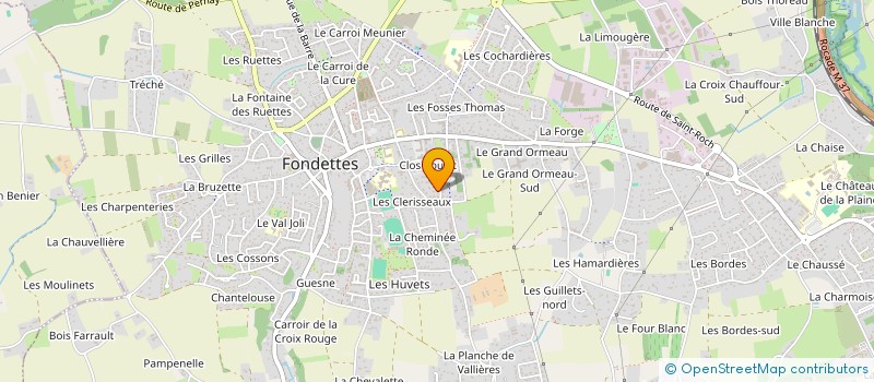 localisation de l'entreprise P3MG  LUYNES