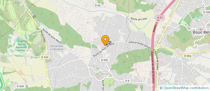 localisation de l'entreprise P3Y  CABRIES