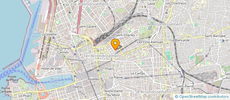 localisation de l'entreprise P4 à MARSEILLE