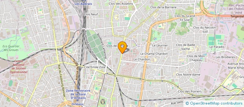 localisation de l'entreprise P45M GROUP à ORLEANS