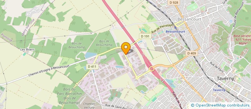 localisation de l'entreprise P4A à RUEIL-MALMAISON