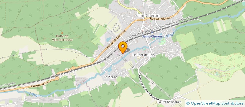 localisation de l'entreprise P4G à SAINT-CHERON